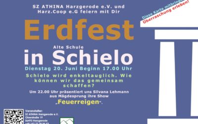 Schielo feiert Erdfest am 20.06.2023 ab 17.00 Uhr